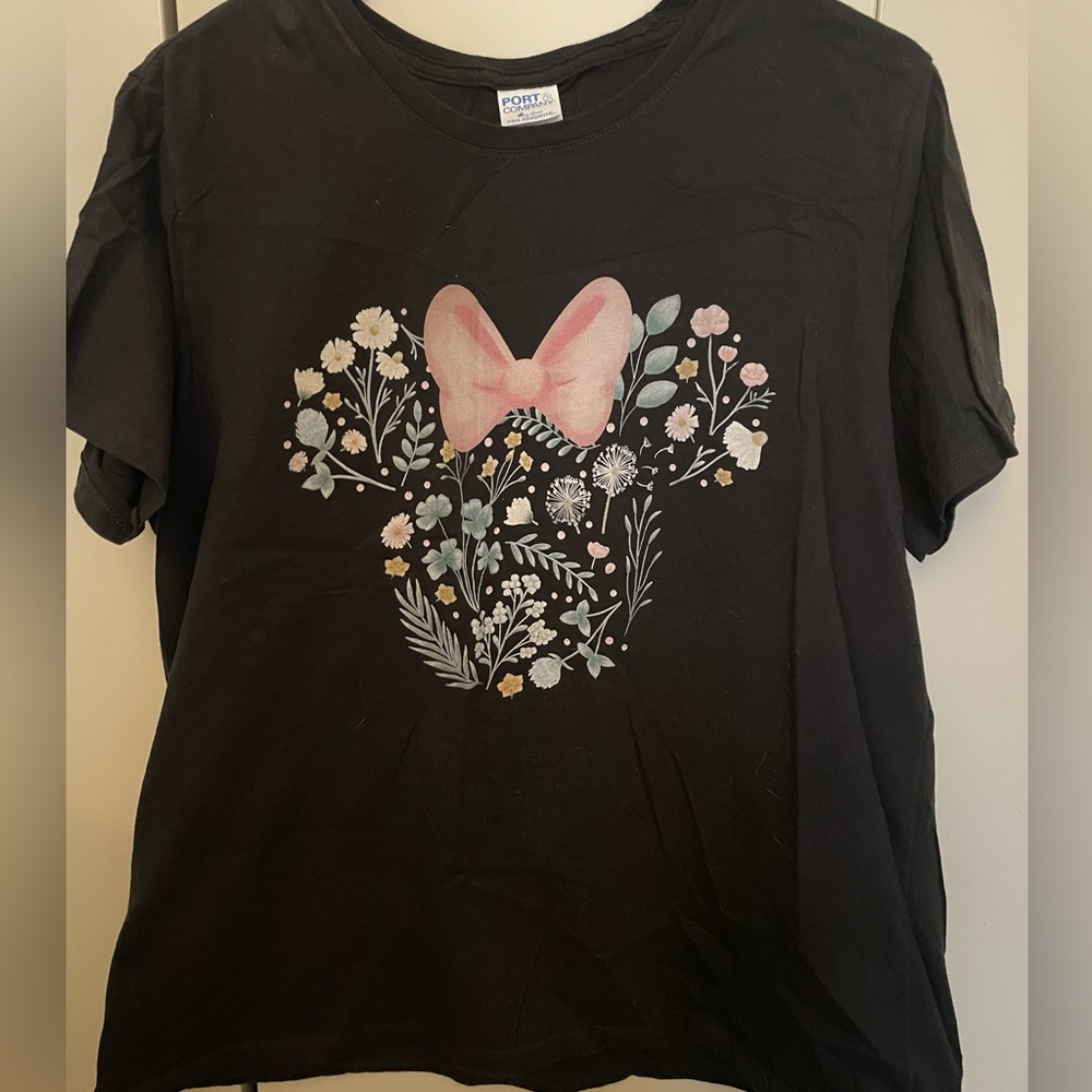 Minnie Mouse Flowered Shirt-XL